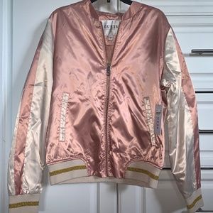 Guess Pale Lilac Vanessa Bomber Jacket